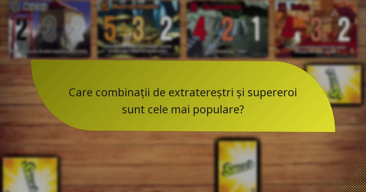 Cum pot fi combinate tactic extratereștrii și supereroii?