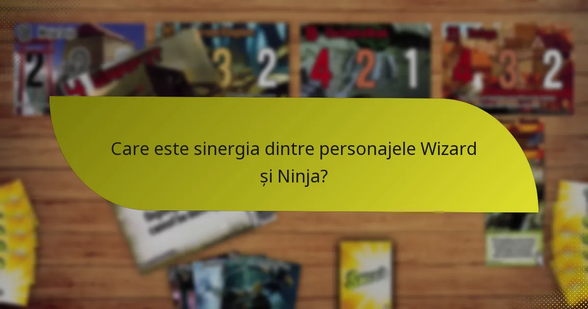 Ce tactici ar trebui să folosească jucătorii cu combinația Wizard și Ninja?