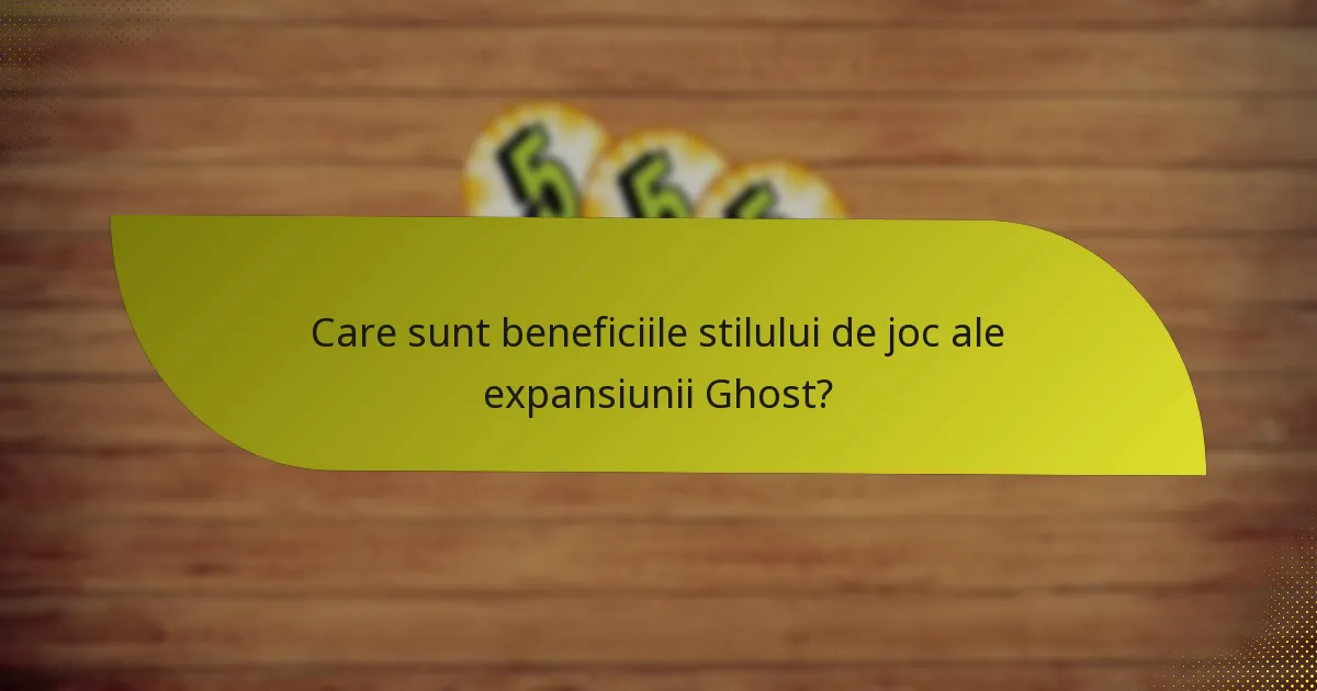 Ce cărți cheie sunt incluse în expansiunea Ghost?