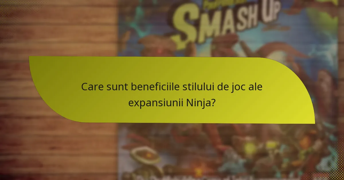 Care sunt cărțile cheie esențiale în expansiunea Ninja?