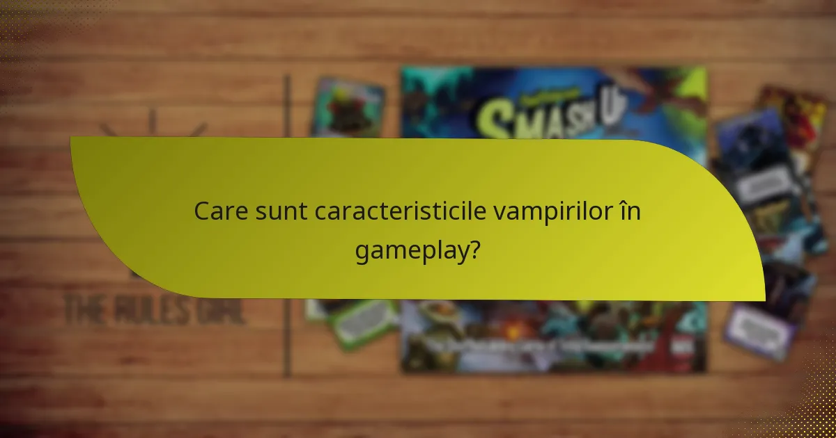 Cum sinergizează pirații și vampirii în gameplay?