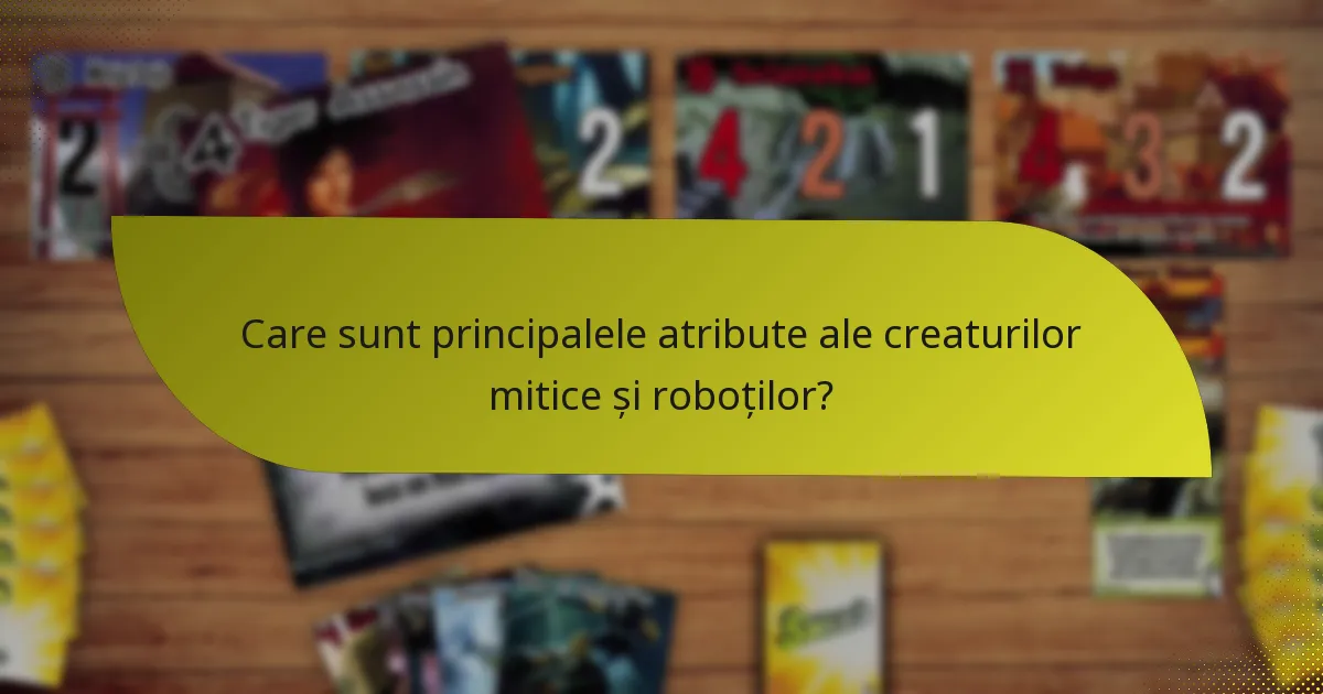 Ce tactici pot fi folosite atunci când se utilizează combinații de creaturi mitice și roboți?
