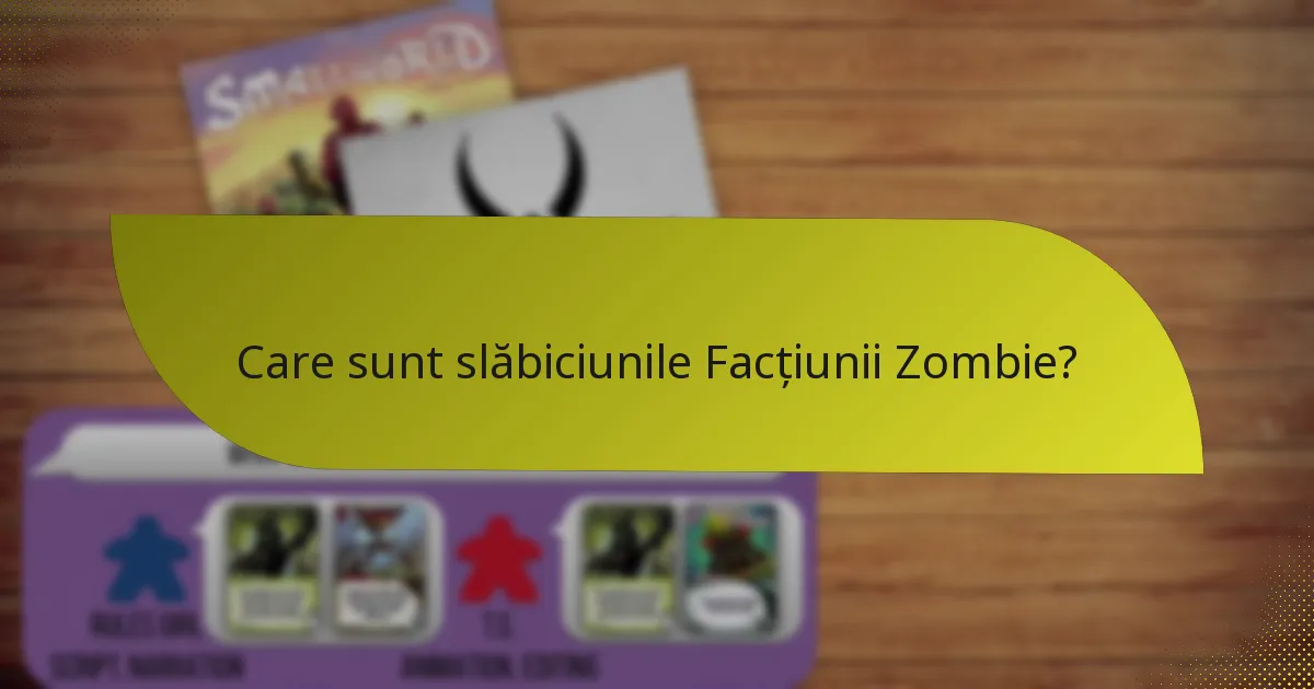 Cum pot jucătorii să strategizeze eficient cu Facțiunea Zombie?