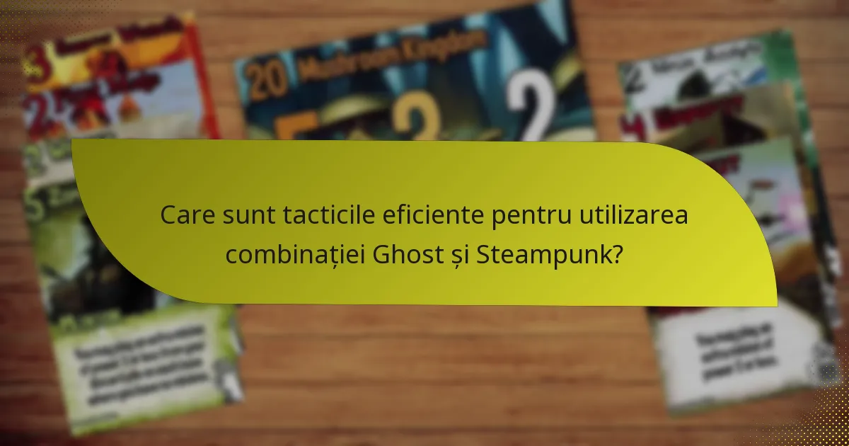 Cum pot jucătorii să contracareze combinația Ghost și Steampunk?